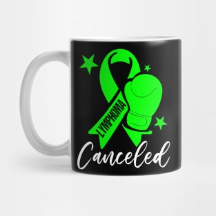 Lime Ribbon Lymphoma Cancer Awareness Mug